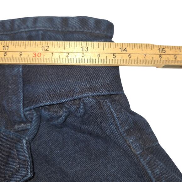 Vintage 80s Aficionado High Waist Pleated Tapered Mom Jeans Size 10 Paperbag - Picture 9 of 16